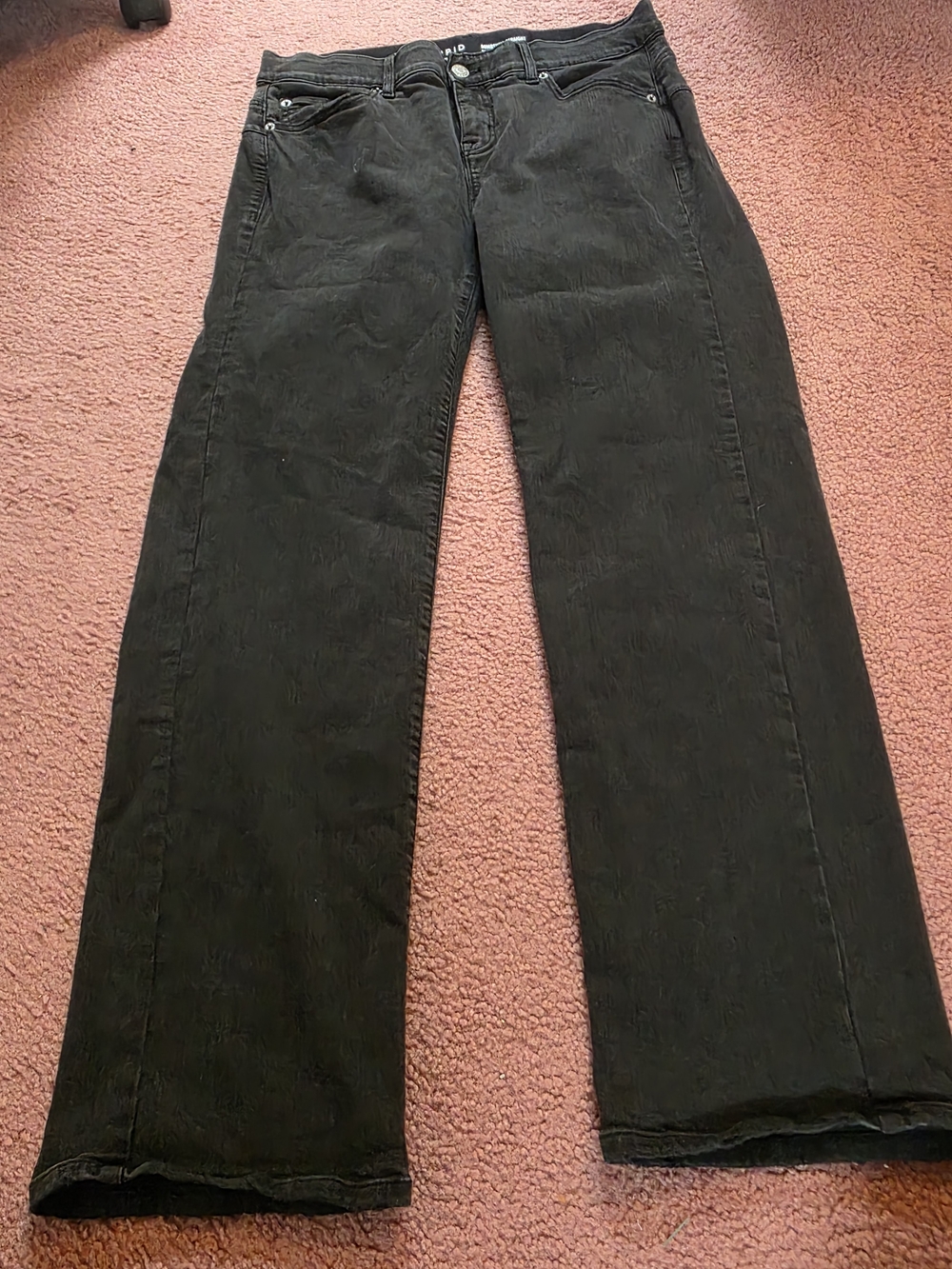 torrid Bombshell Black Straight-Leg Pants 16T